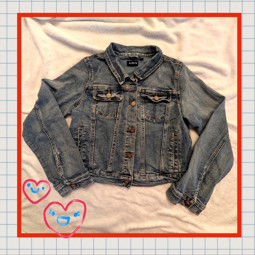 Kids Kidpik Denim Jacket With Stretch